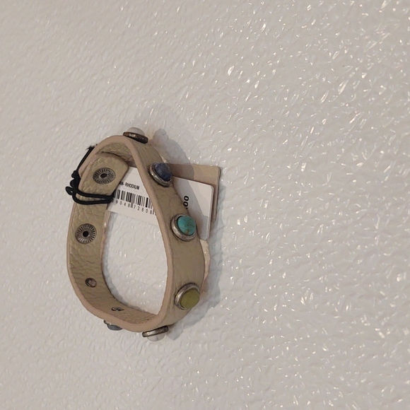 Treasure & Bond leather bracelet w genuine stones - Picture 4 of 4